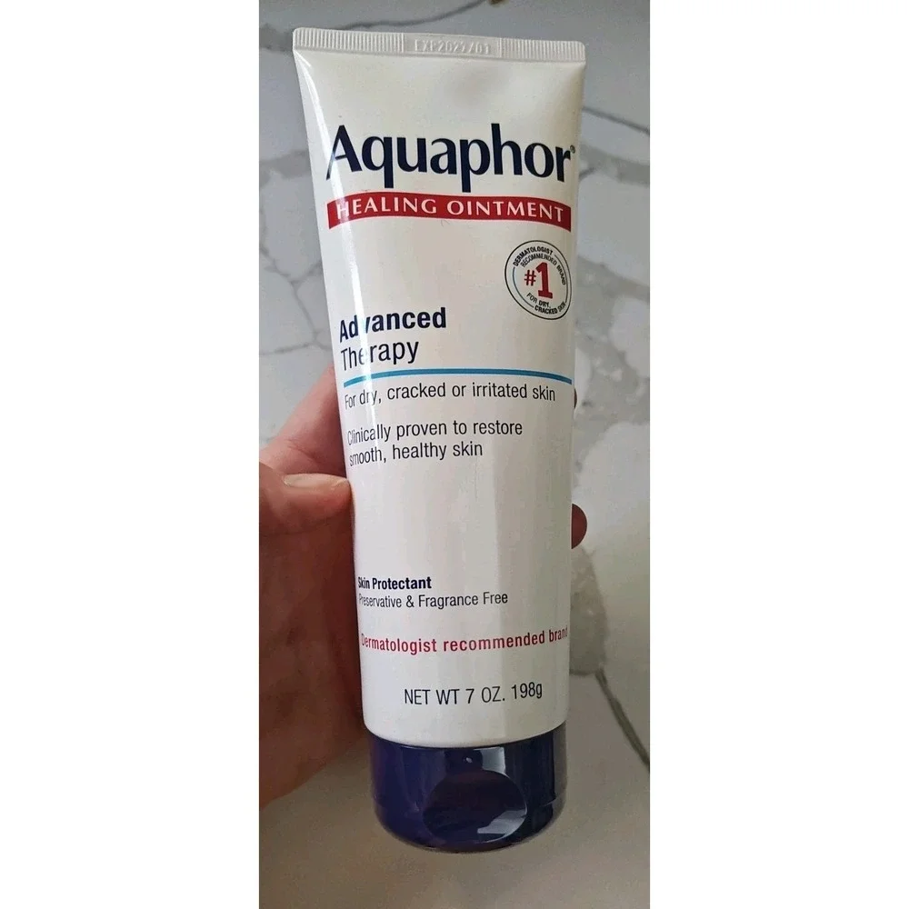 Aquaphor Advanced‎ Therapy Healing Ointment Dry Skin Protectant 7 oz